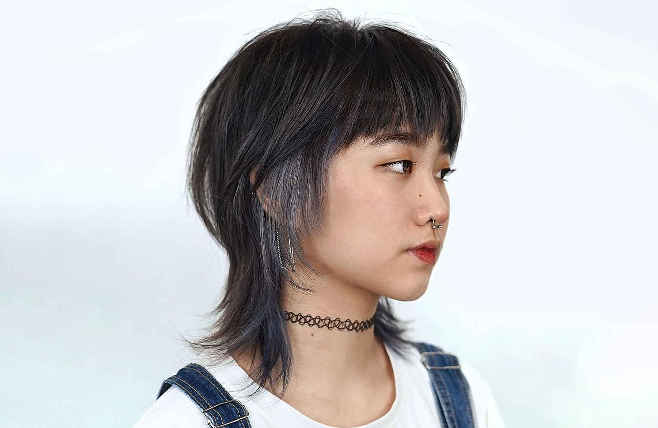 Mulet Rambu Gaya Rambut Mullet Wanita Korea yang Sedang Tren - Moztrip Beauty Info ...